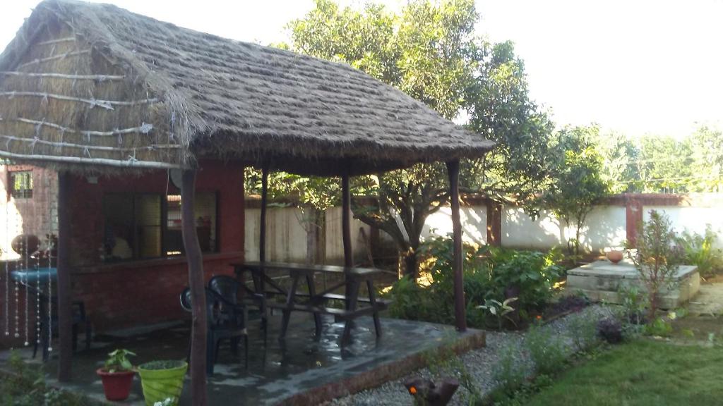 Zahrada ubytování Champions Bungalow