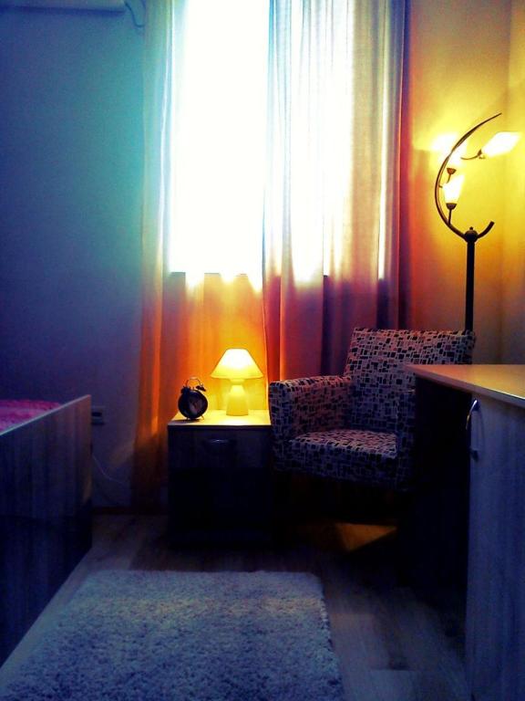 Posezení v ubytování Garni Hotel Tri O