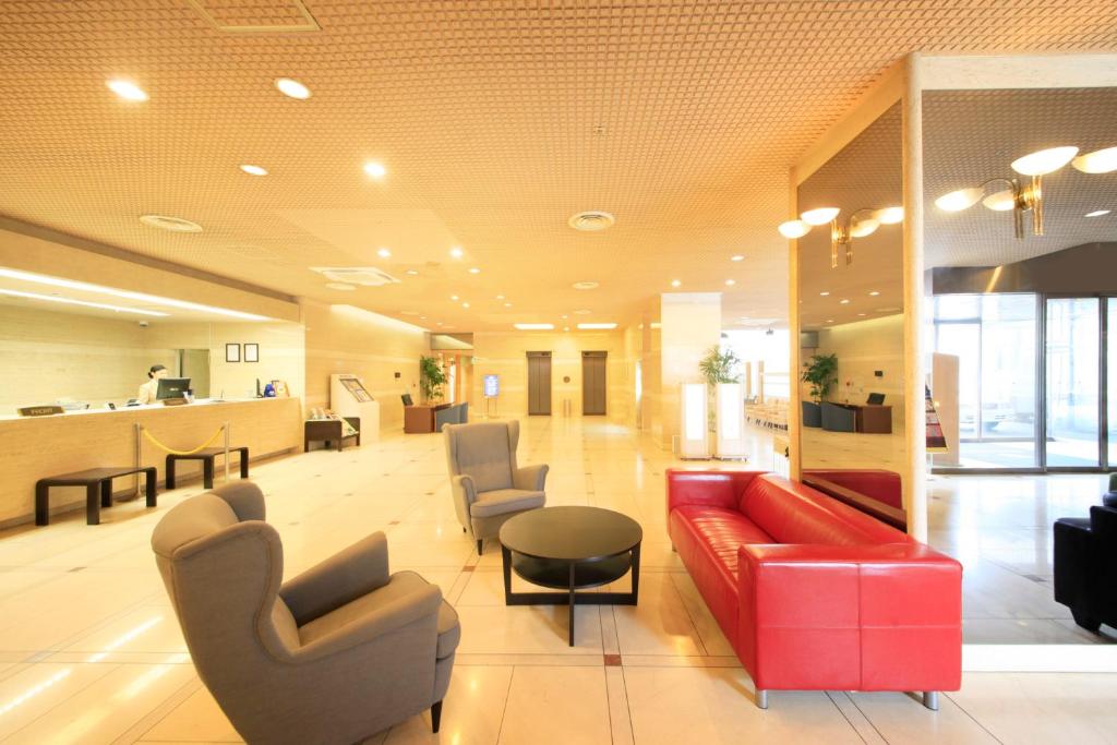 Posezení v ubytování Quintessa Hotel Ogaki