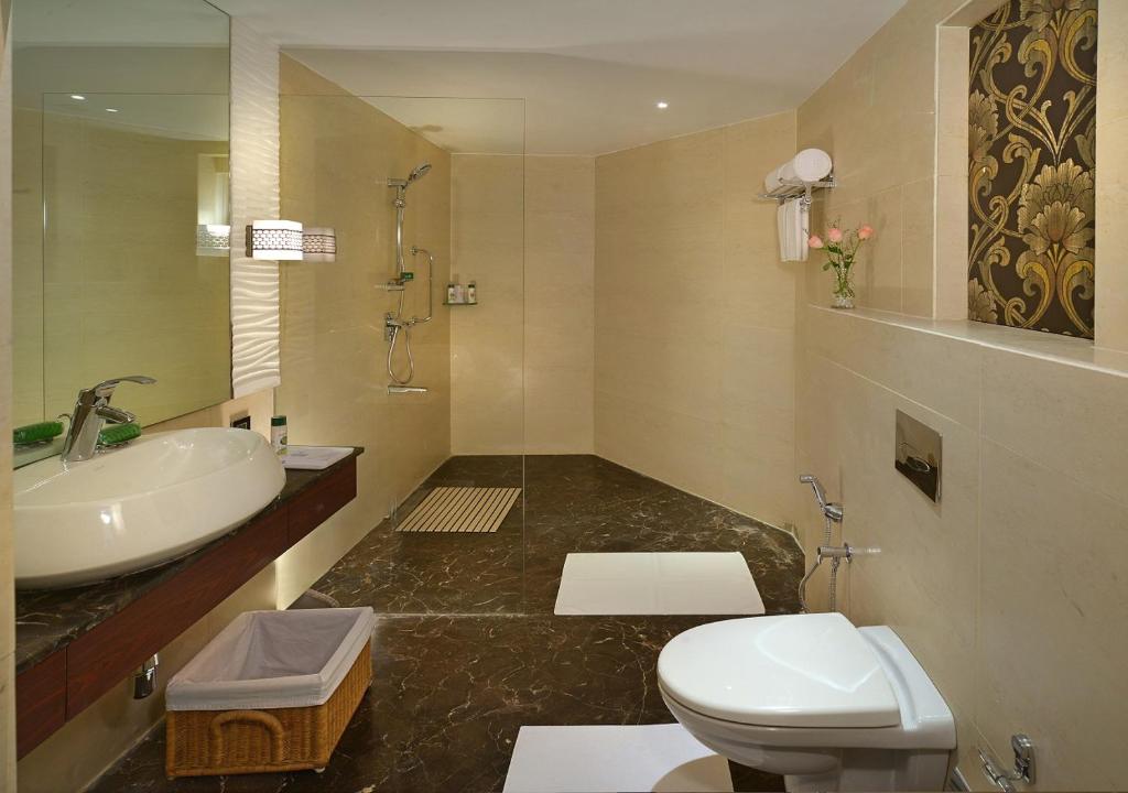 Koupelna v ubytování Fortune Park Sishmo, Bhubaneswar - Member ITC Hotels' Group