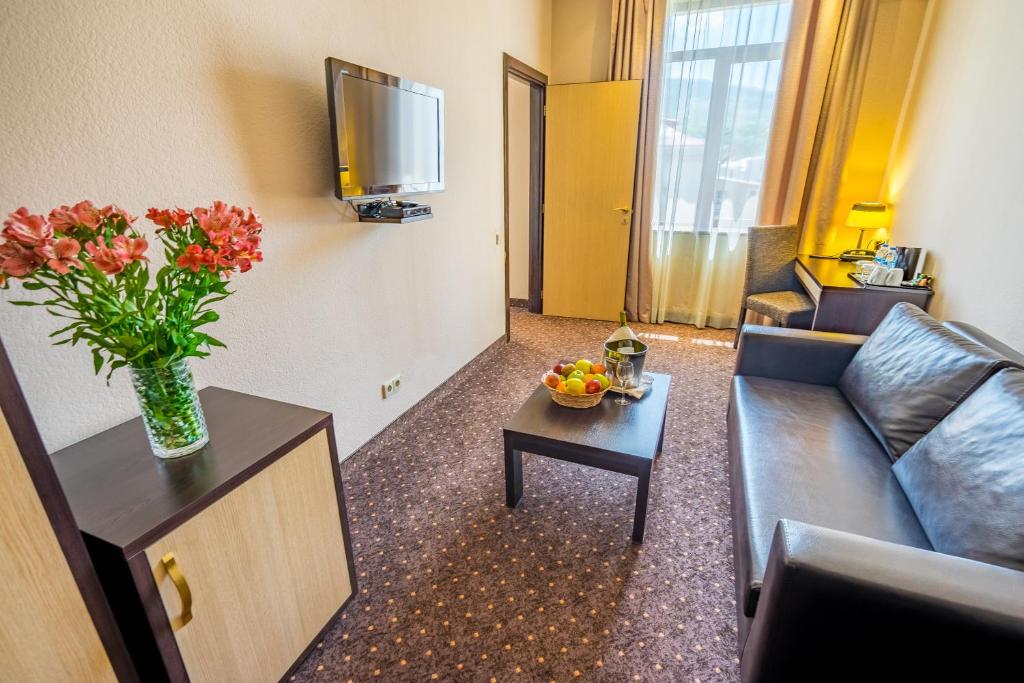Posezení v ubytování Hotel Lomsia