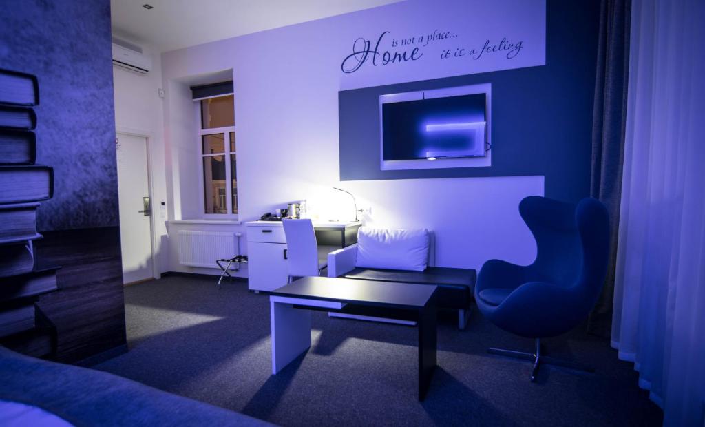 Posezení v ubytování Homelike Hotel
