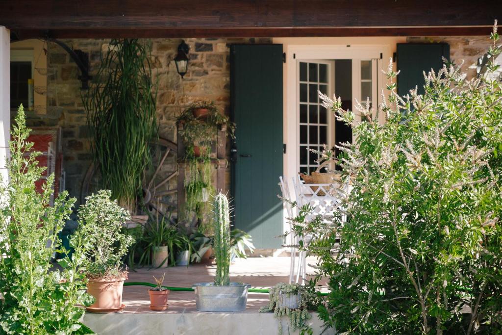 Vonkajšia záhrada v ubytovaní Agriturismo Valcrosa