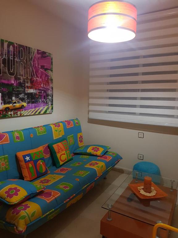 Część wypoczynkowa w obiekcie Apartamento Eduardo Dato