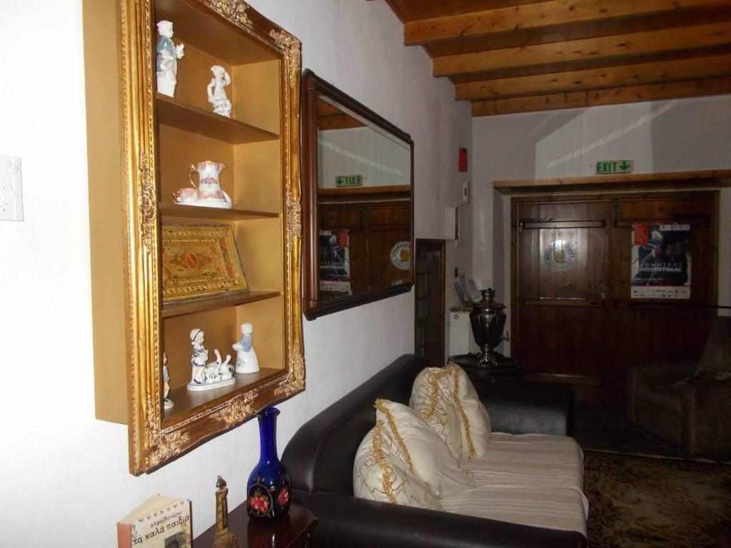 Posezení v ubytování Kallisto Traditional Guesthouse