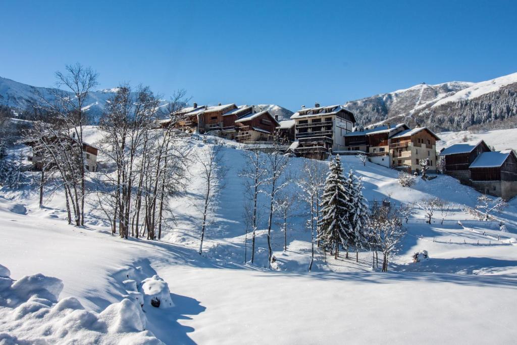 Hotel Chalet du Crey v zimě