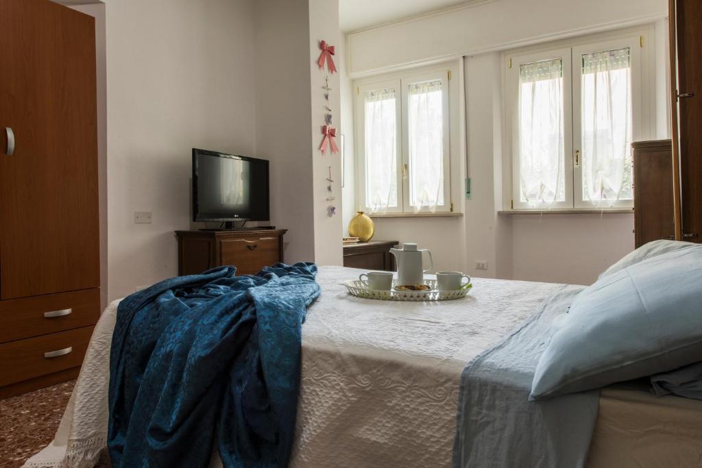 Posteľ alebo postele v izbe v ubytovaní Sotto la Torre