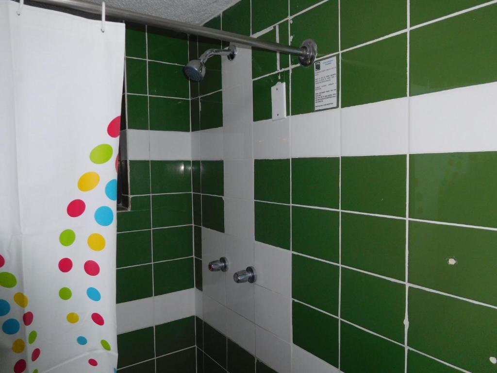 Koupelna v ubytování Hostal Alborada Riobamba
