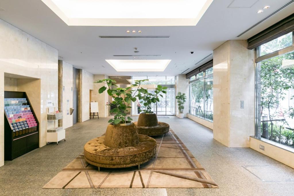 Vstupní hala nebo recepce v ubytování Sotetsu Fresa Inn Kawasaki-Higashiguchi