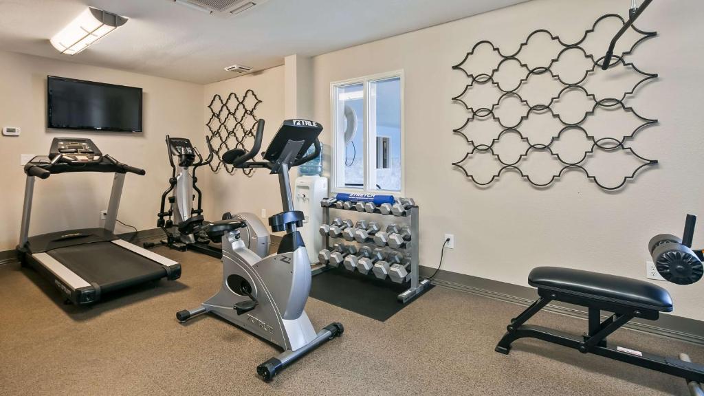 Fitness centrum a/nebo fitness zařízení v ubytování Best Western Plus Aberdeen
