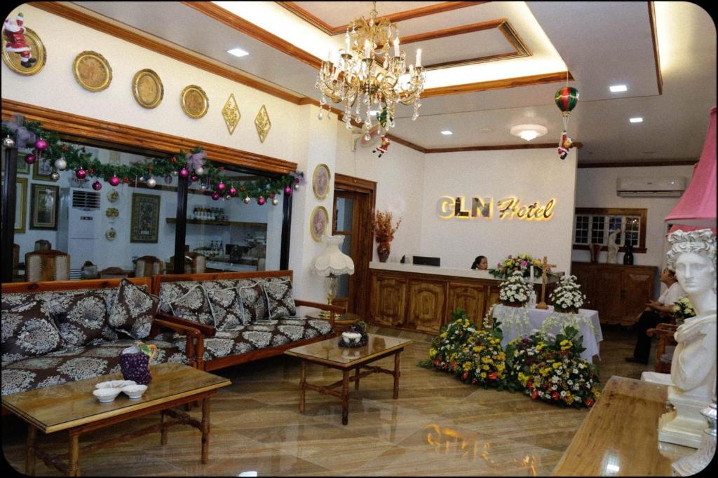 Posezení v ubytování CLN Boutique Hotel