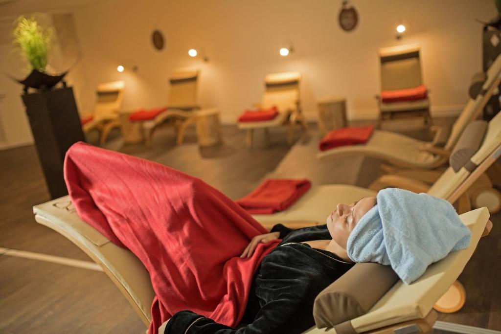 Posezení v ubytování Hotel Kupper