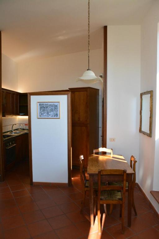 Kuchyň nebo kuchyňský kout v ubytování Palazzo Calocci appartamenti in Assisi