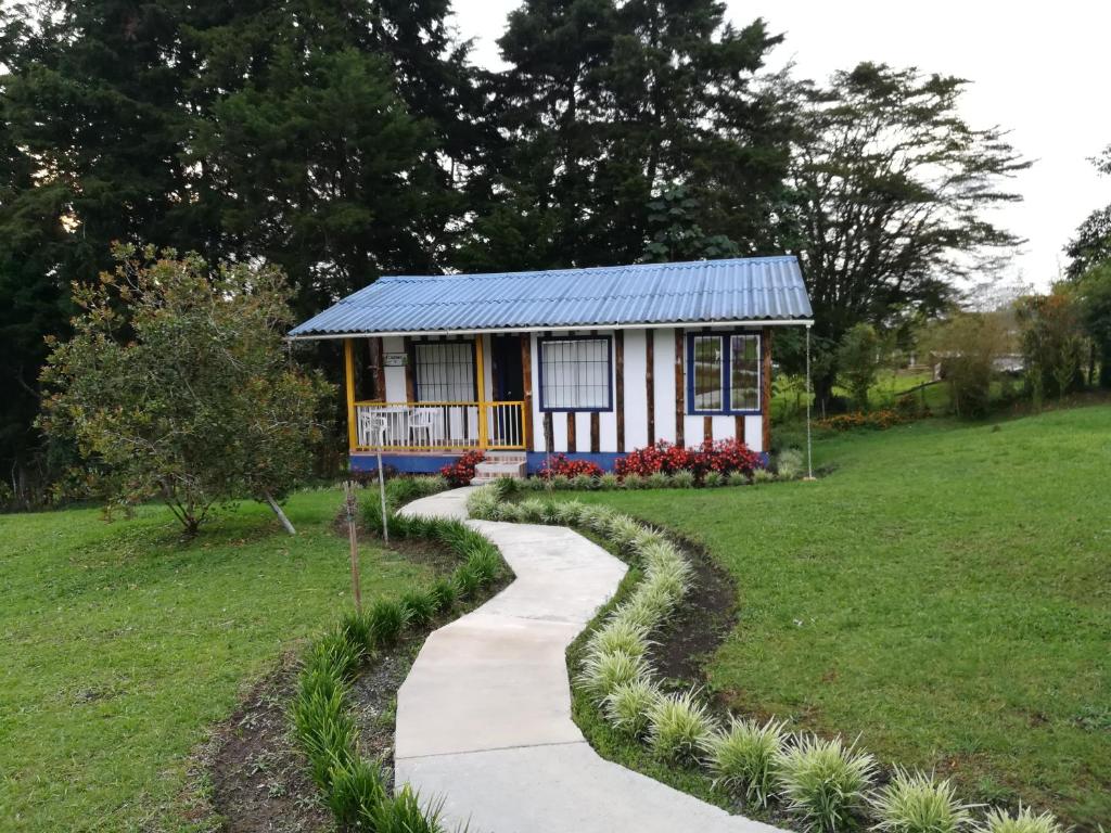 Zahrada ubytování Hotel Campestre El Refugio de Balsora
