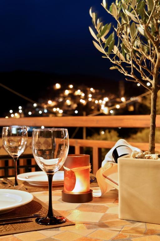 Balkón nebo terasa v ubytování Methexis Boutique Hotel
