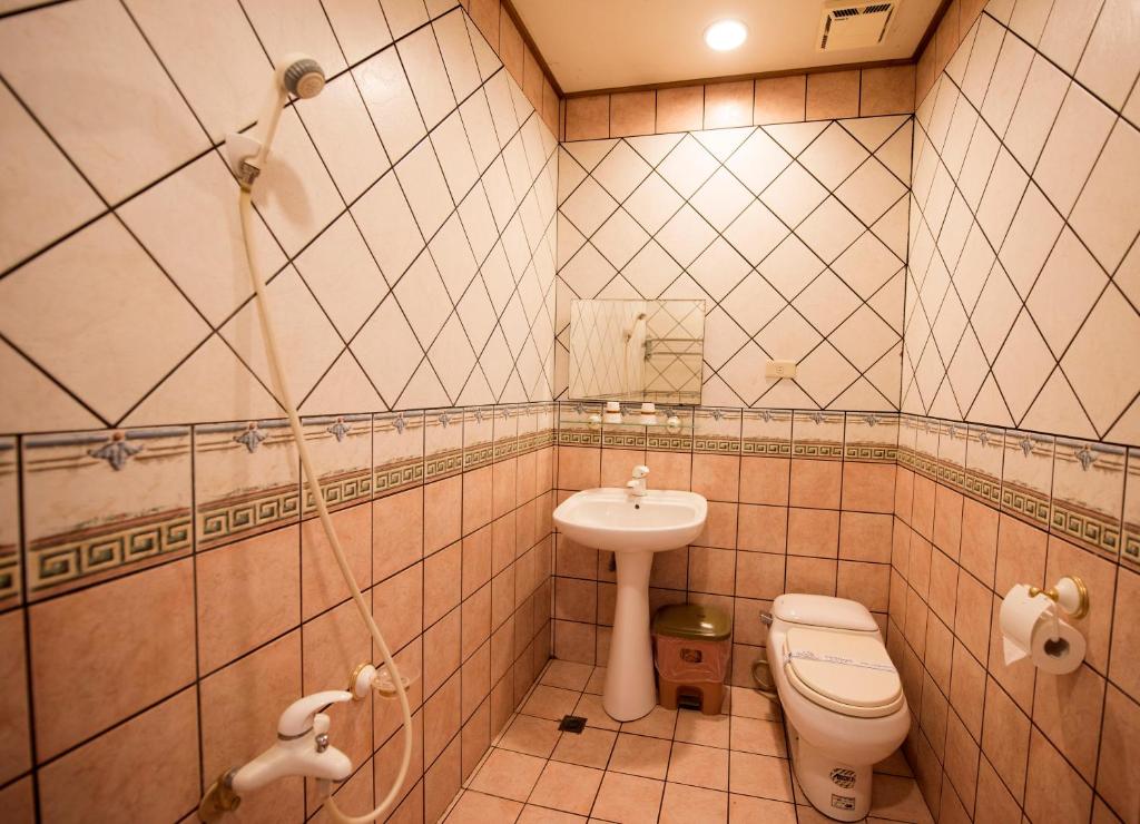 Koupelna v ubytování Songyuan B&B