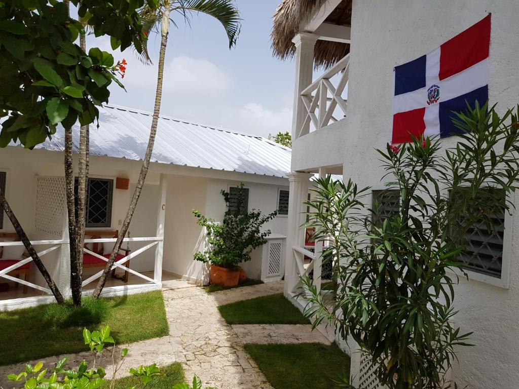 Zahrada ubytování Bayahibe Guest House Hotel
