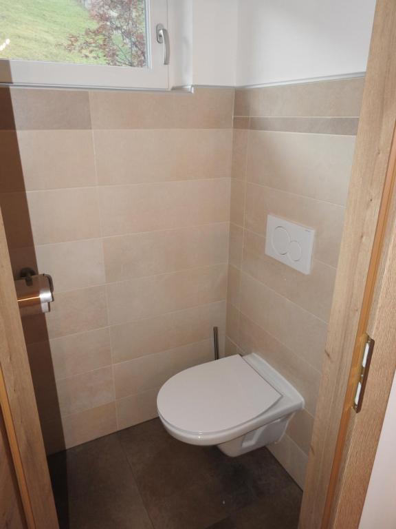 Kúpeľňa v ubytovaní Ferienhaus Kristabauer
