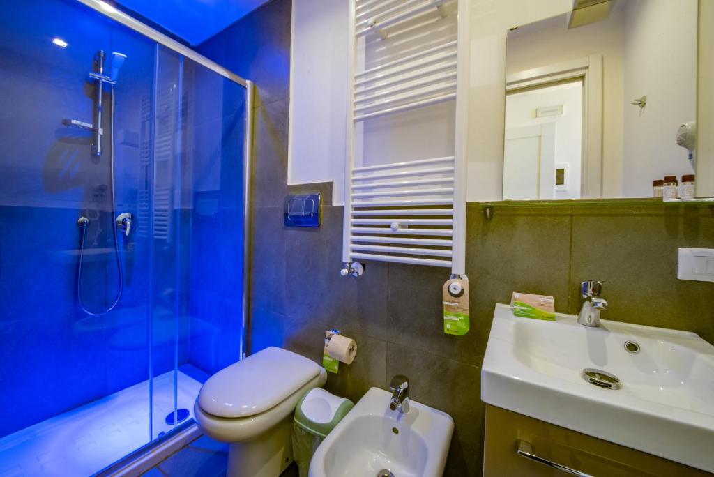 Koupelna v ubytování Hotel Assisivm Antica Dimora AD