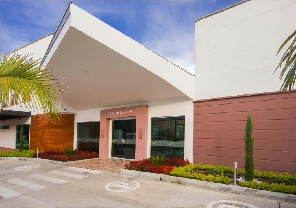 Budova, kde se hotel nachází