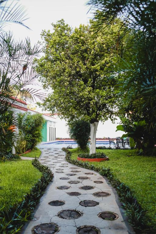 Zahrada ubytování Hotel Colon Merida