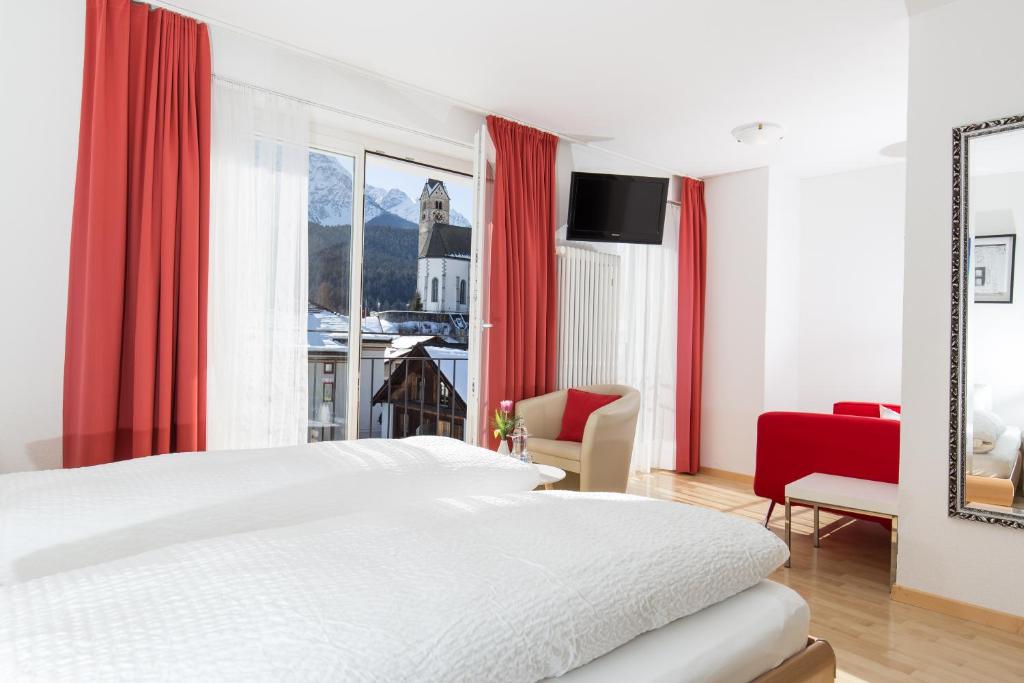 Postel nebo postele na pokoji v ubytování Hotel Restaurant GABRIEL