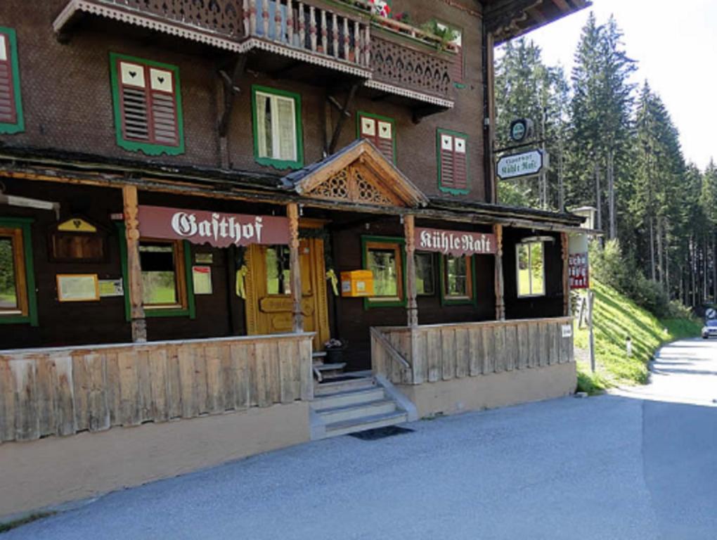 Budova, kde se bed and breakfast nachází