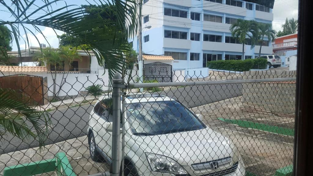 Budova, kde se aparthotel nachází