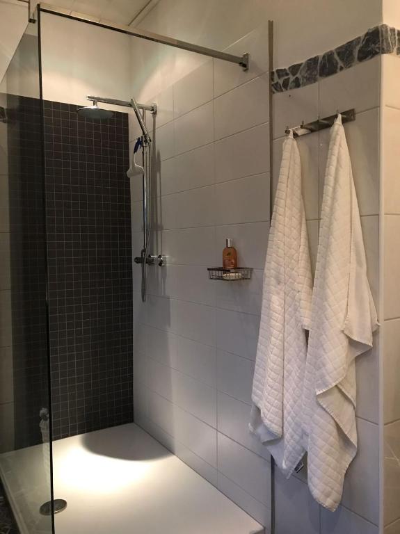 Koupelna v ubytování Löwenherz