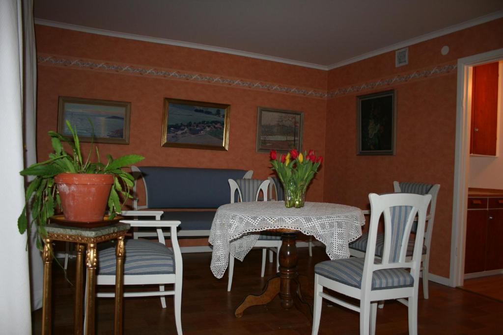Posezení v ubytování Fagerlid Gård