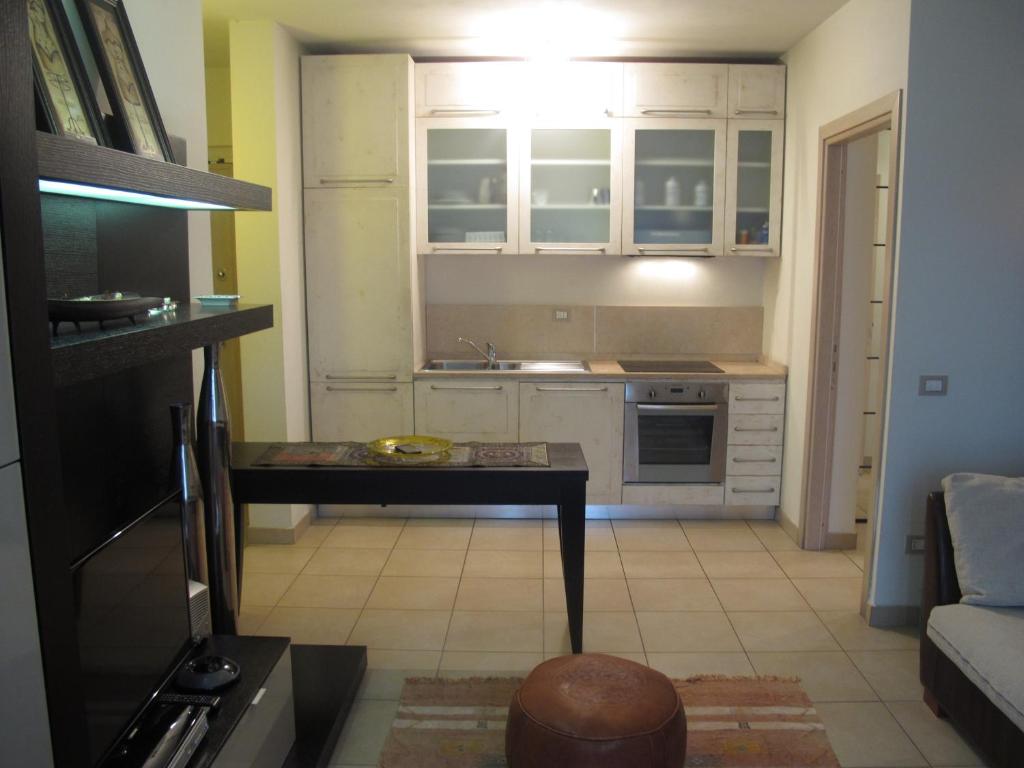 Kuchyň nebo kuchyňský kout v ubytování Il Palco residence