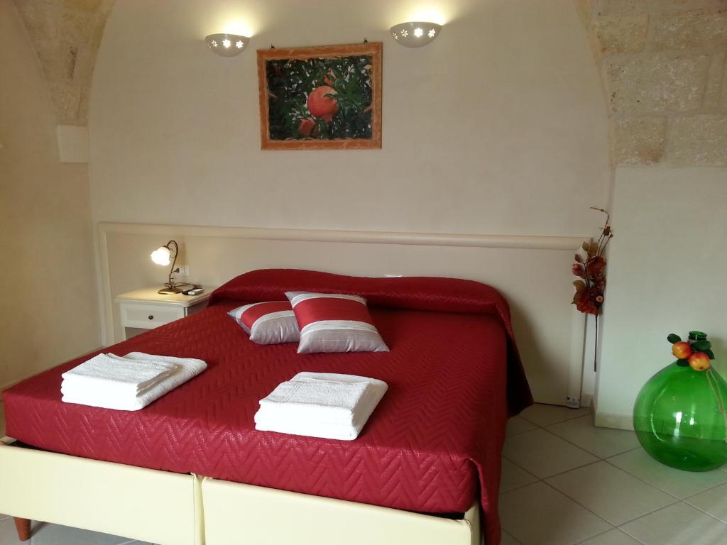 Posteľ alebo postele v izbe v ubytovaní B&B Demetra