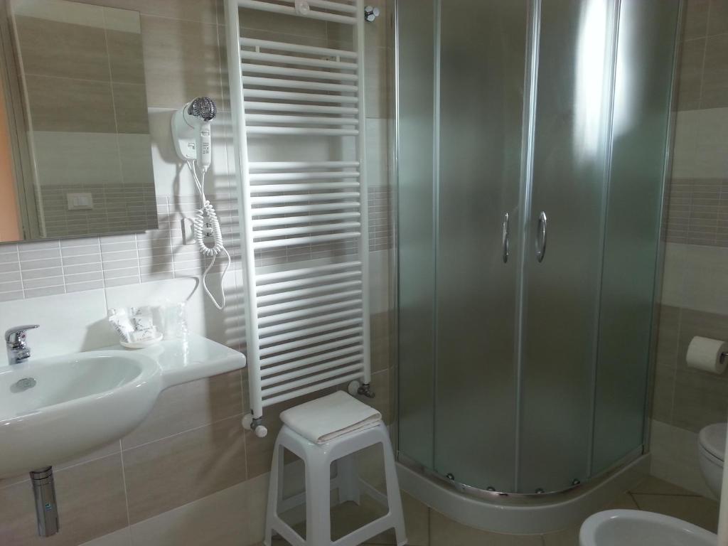 Kúpeľňa v ubytovaní B&B Demetra