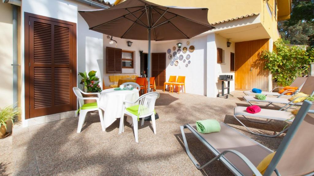 Patio nebo venkovní prostory v ubytování Casa CORA Alcudia by Mallorca Villa Selection