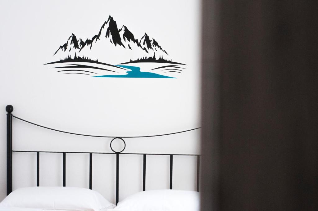 Postel nebo postele na pokoji v ubytování Hostel Hildegarden