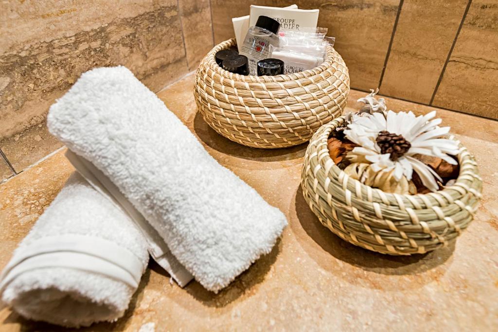 Koupelna v ubytování Hotel Diplomatic