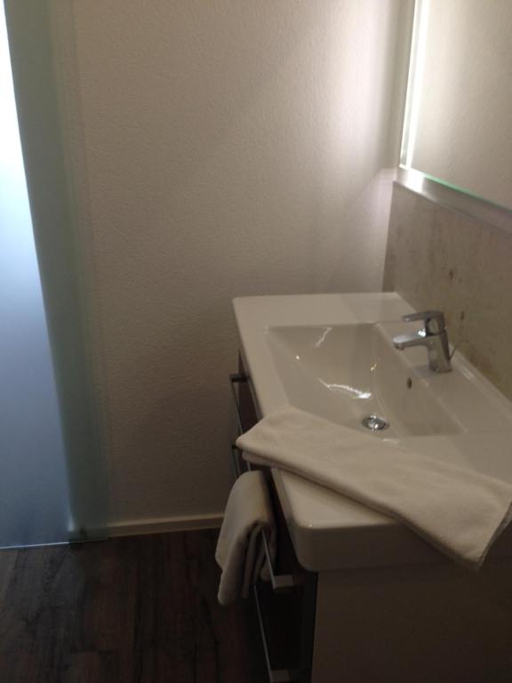 Koupelna v ubytování Appartements Strasser Angelika