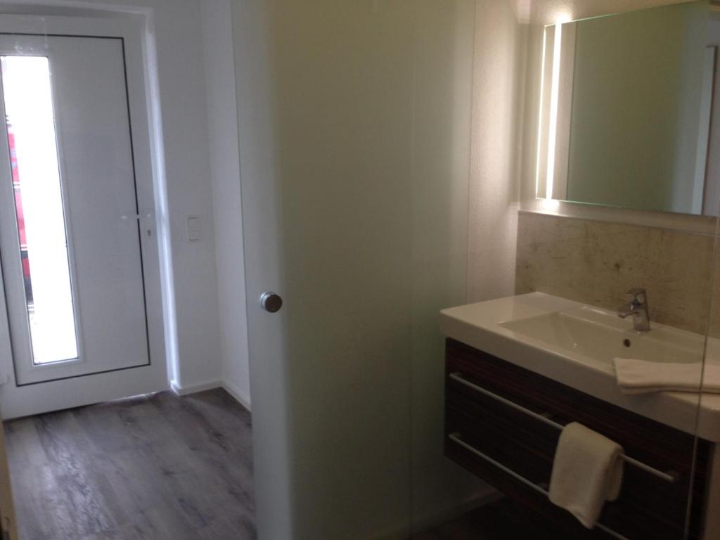 Koupelna v ubytování Appartements Strasser Angelika