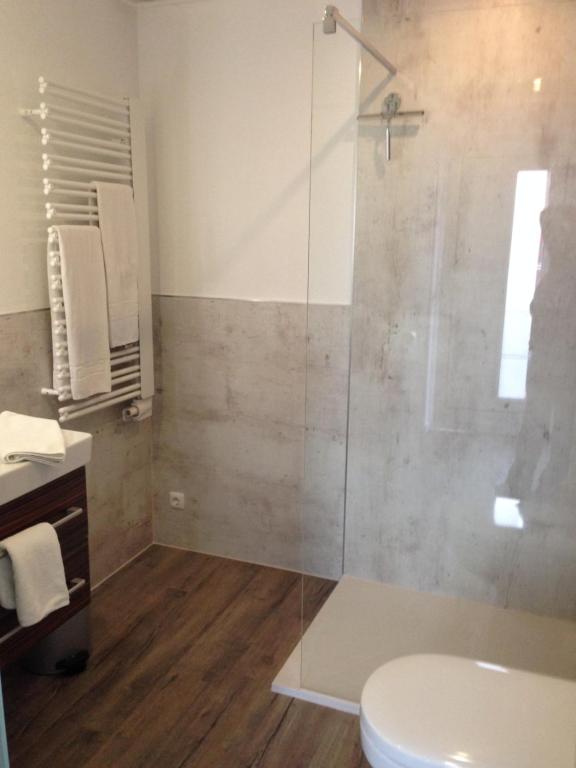 Koupelna v ubytování Appartements Strasser Angelika