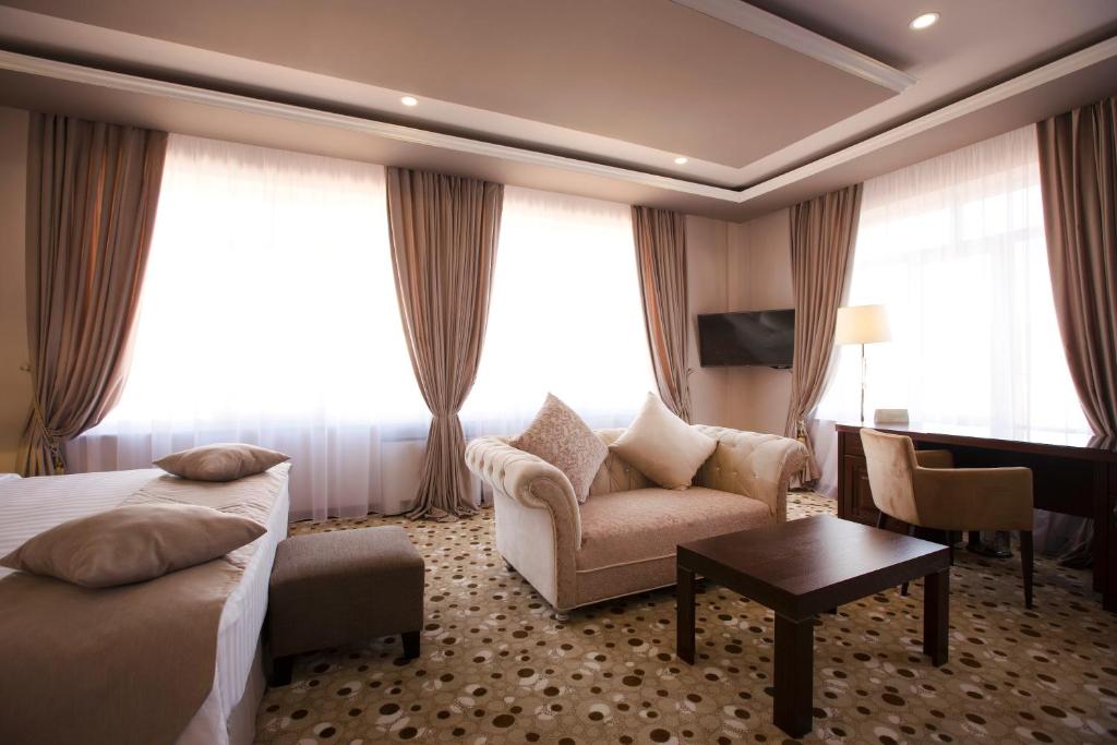 Posezení v ubytování Central Hotel Yerevan