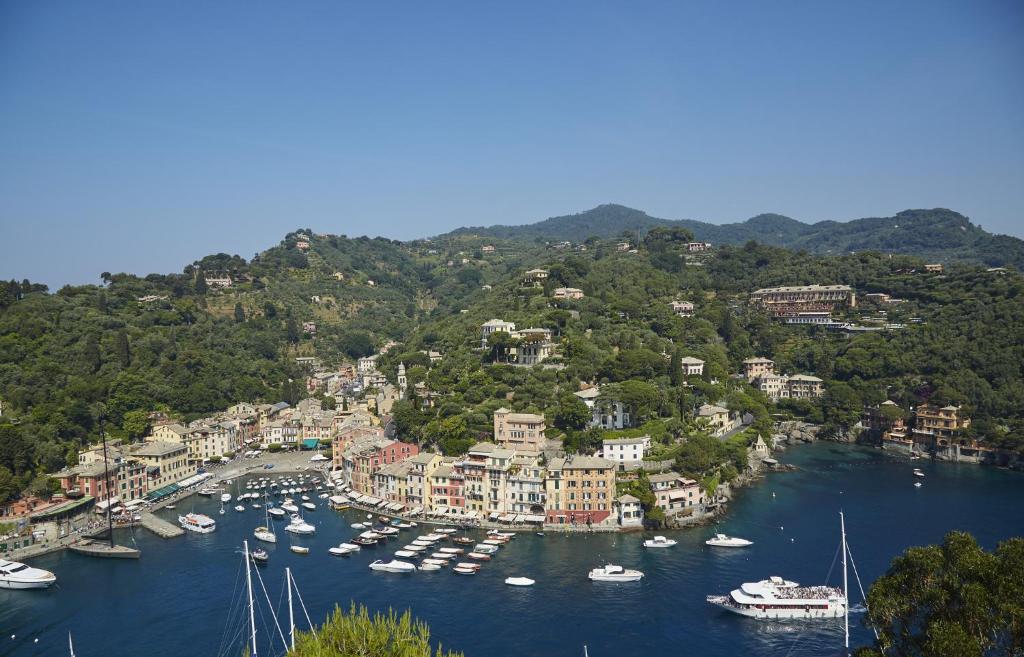 
منظر Splendido, A Belmond Hotel, Portofino من الأعلى
