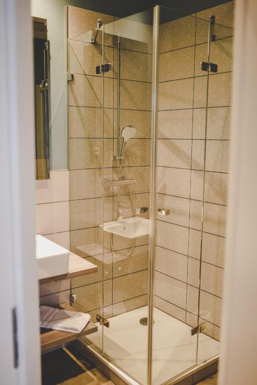 Koupelna v ubytování Altes Zollamt
