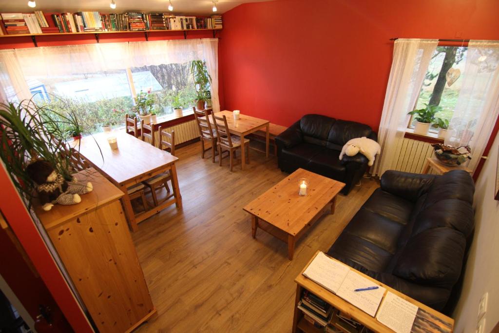 Posezení v ubytování CJA Guesthouse