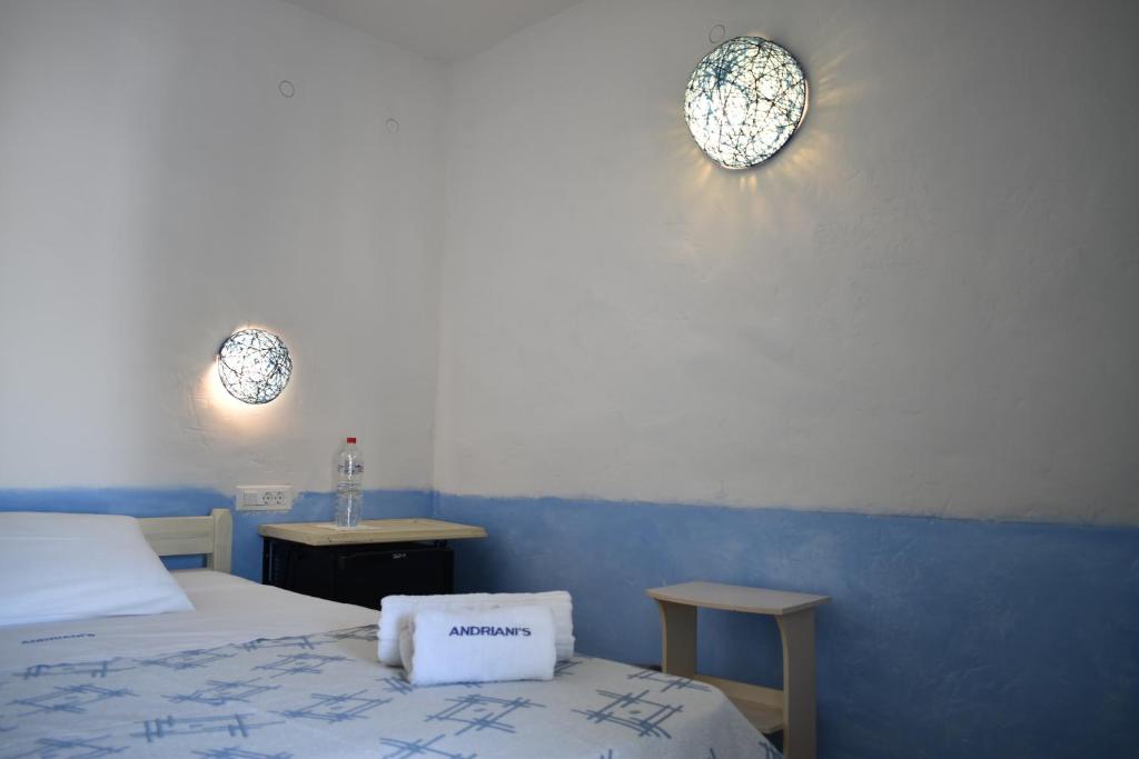 Voodi või voodid majutusasutuse Andriani's Guest House toas