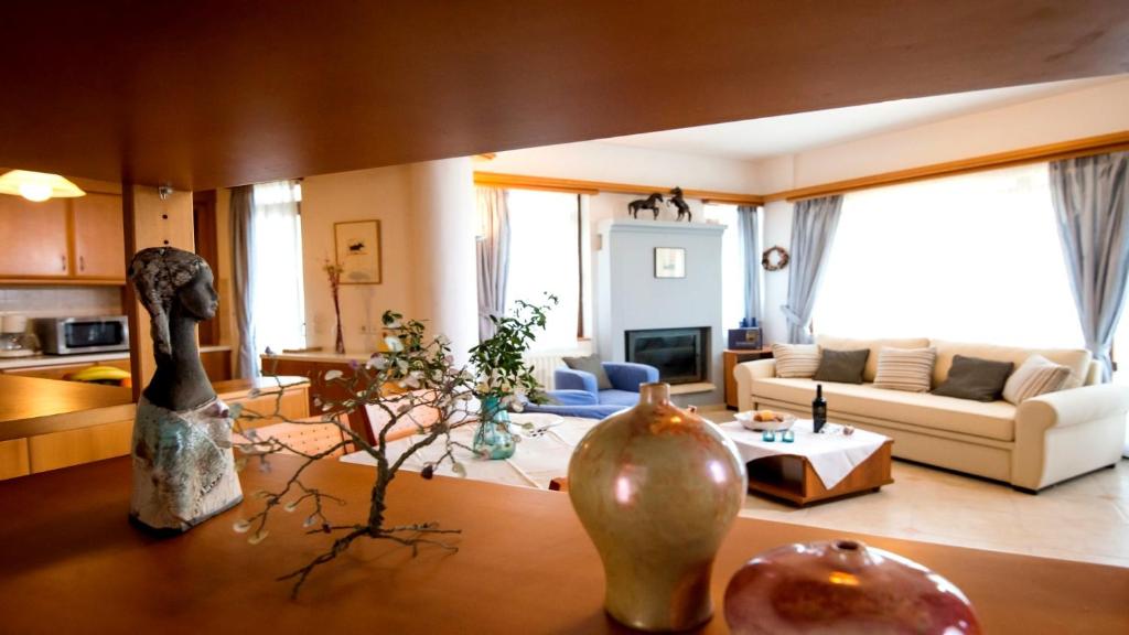A seating area at Casa Nerium