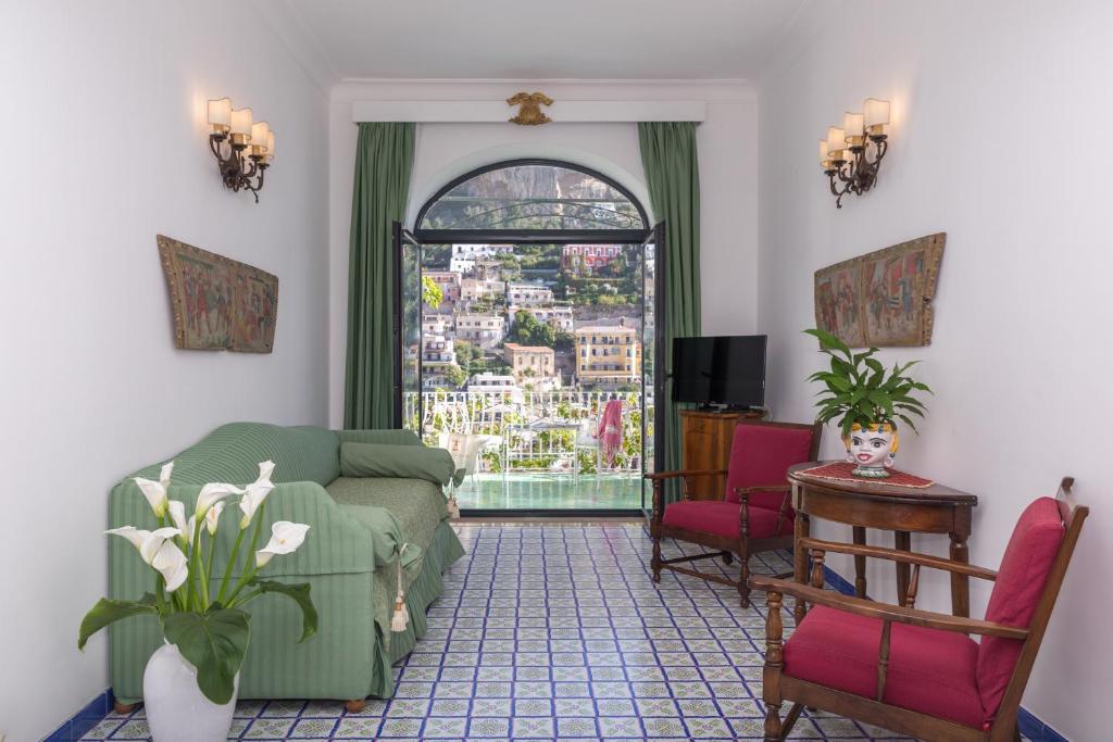 Posezení v ubytování Hotel Poseidon