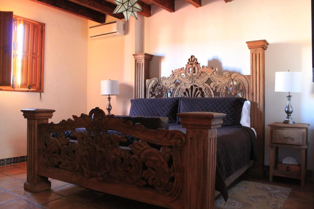 Postel nebo postele na pokoji v ubytování Hotel Casa Oratorio "Adults Only"