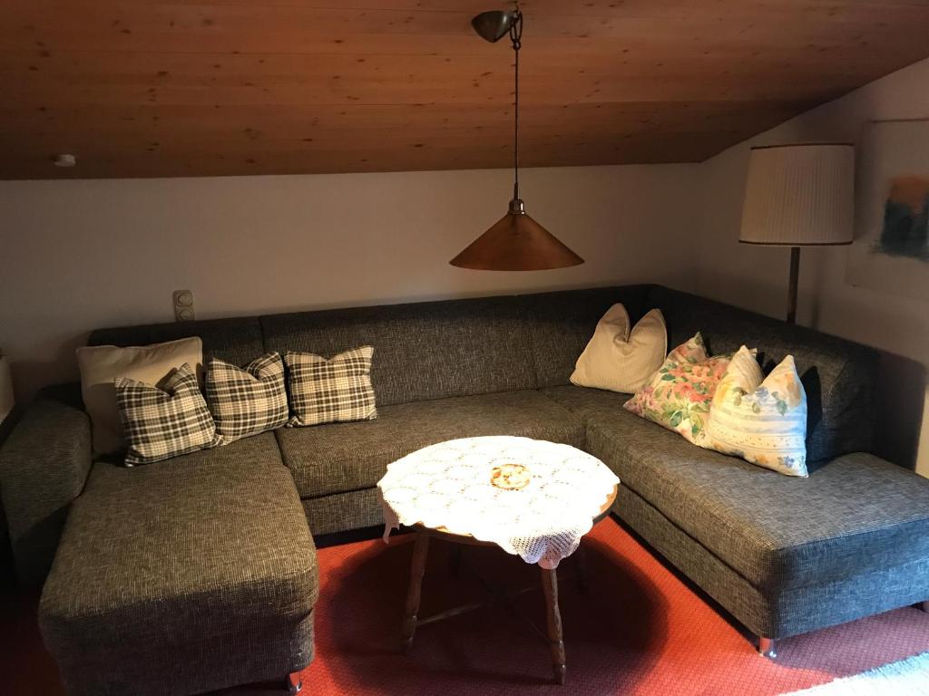 Posezení v ubytování Appartments Haus Rettenmoser