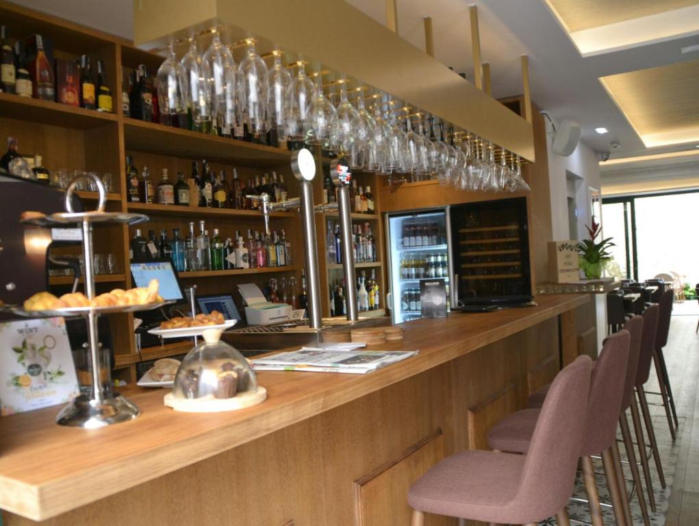 Lounge alebo bar v ubytovaní Jardi de Pedra