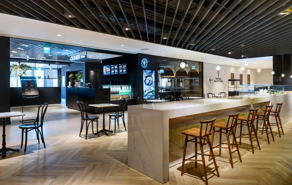 Lounge nebo bar v ubytování Lotte Resort Sokcho